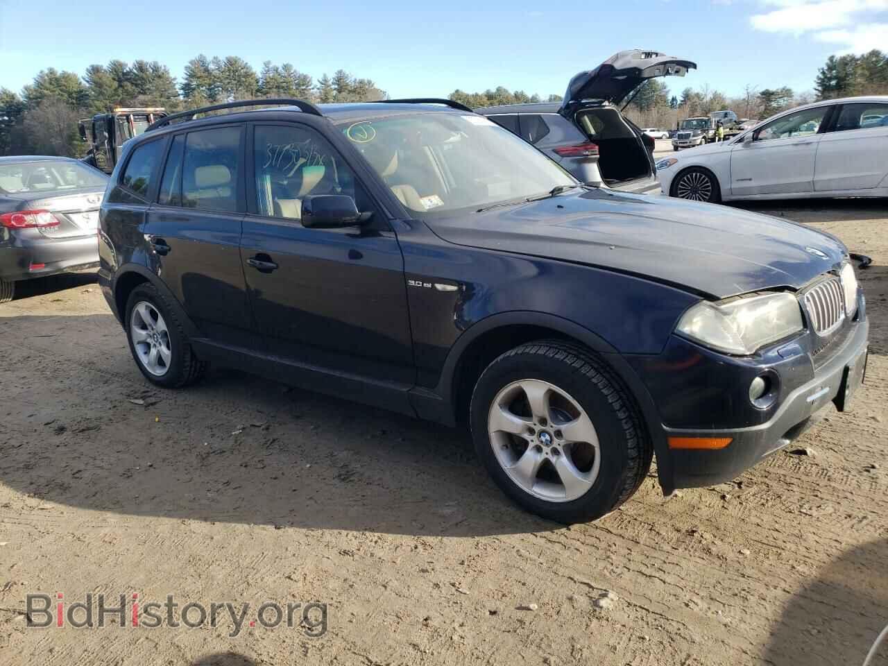 2007 BMW X3 - VIN: WBXPC93497WF25306 - Фото 4