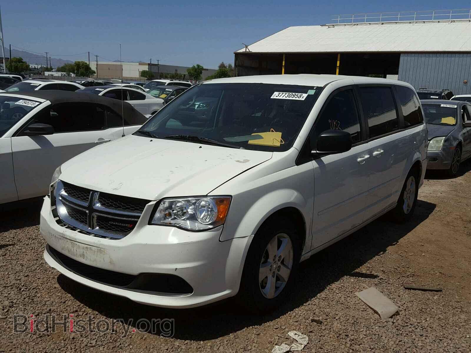 2013 DODGE CARAVAN - VIN: 2C4RDGBG7DR695393 - Фото 2