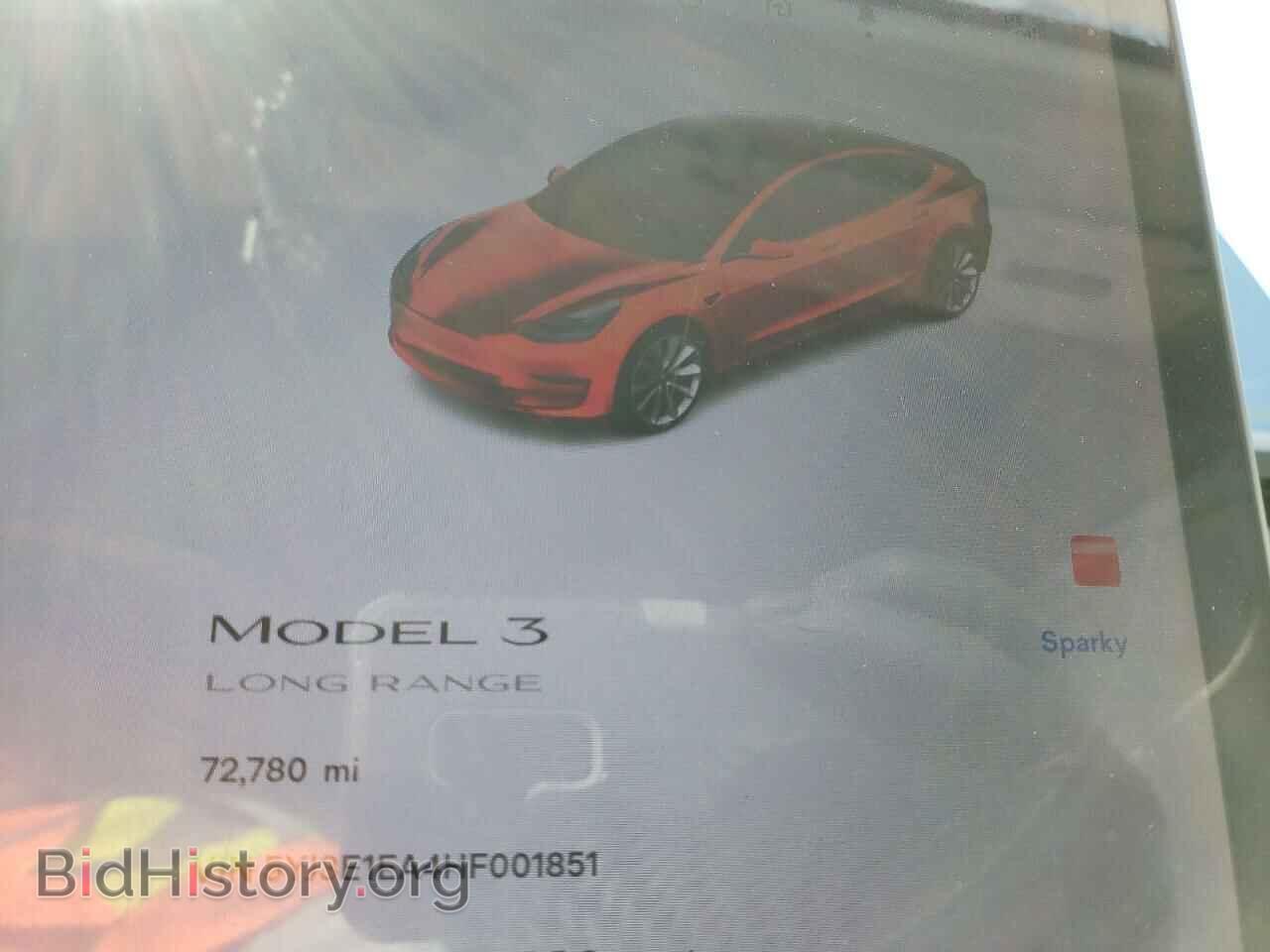 2017 TESLA MODEL 3 - VIN: 5YJ3E1EA4HF001851 - Photo 9