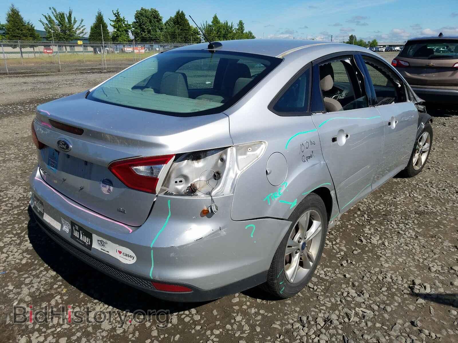 2014 FORD FOCUS - VIN: 1FADP3F26EL321639 - Фото 4