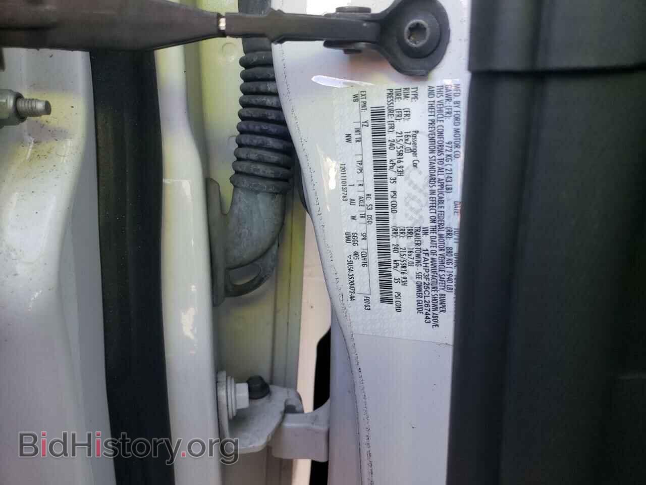 2012 FORD FOCUS - VIN: 1FAHP3F25CL267443 - Фото 10