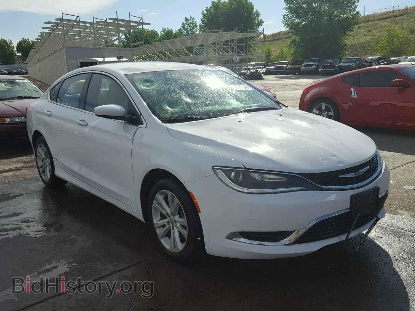 Photo 1C3CCCAB3FN695077 - CHRYSLER 200 2015