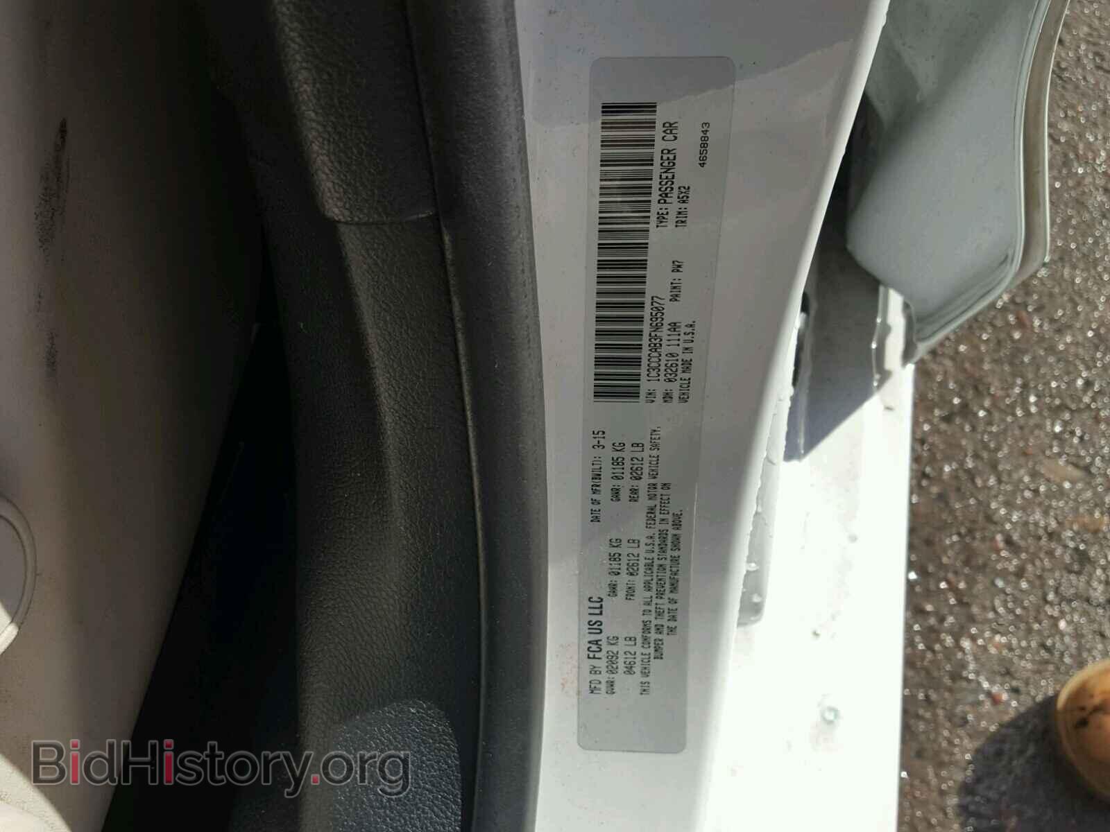 2015 CHRYSLER 200 - VIN: 1C3CCCAB3FN695077 - Photo 10