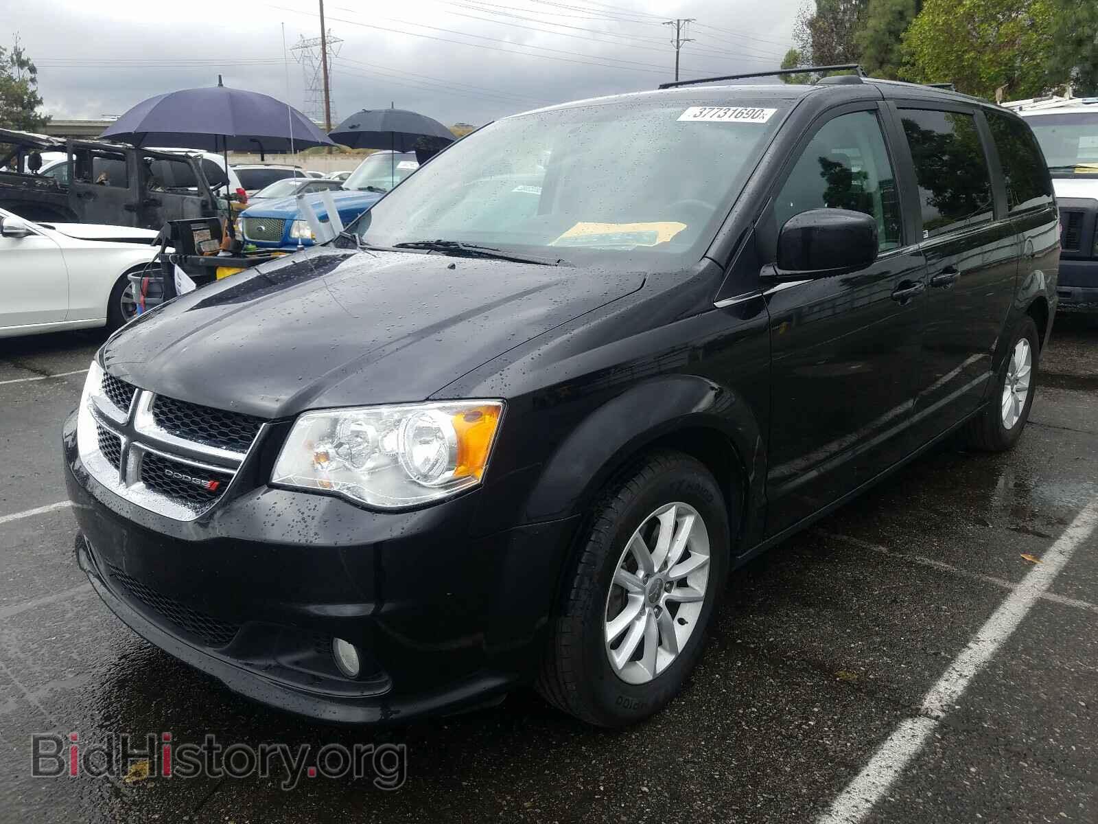 2018 DODGE CARAVAN - VIN: 2C4RDGCG7JR192540 - Фото 2
