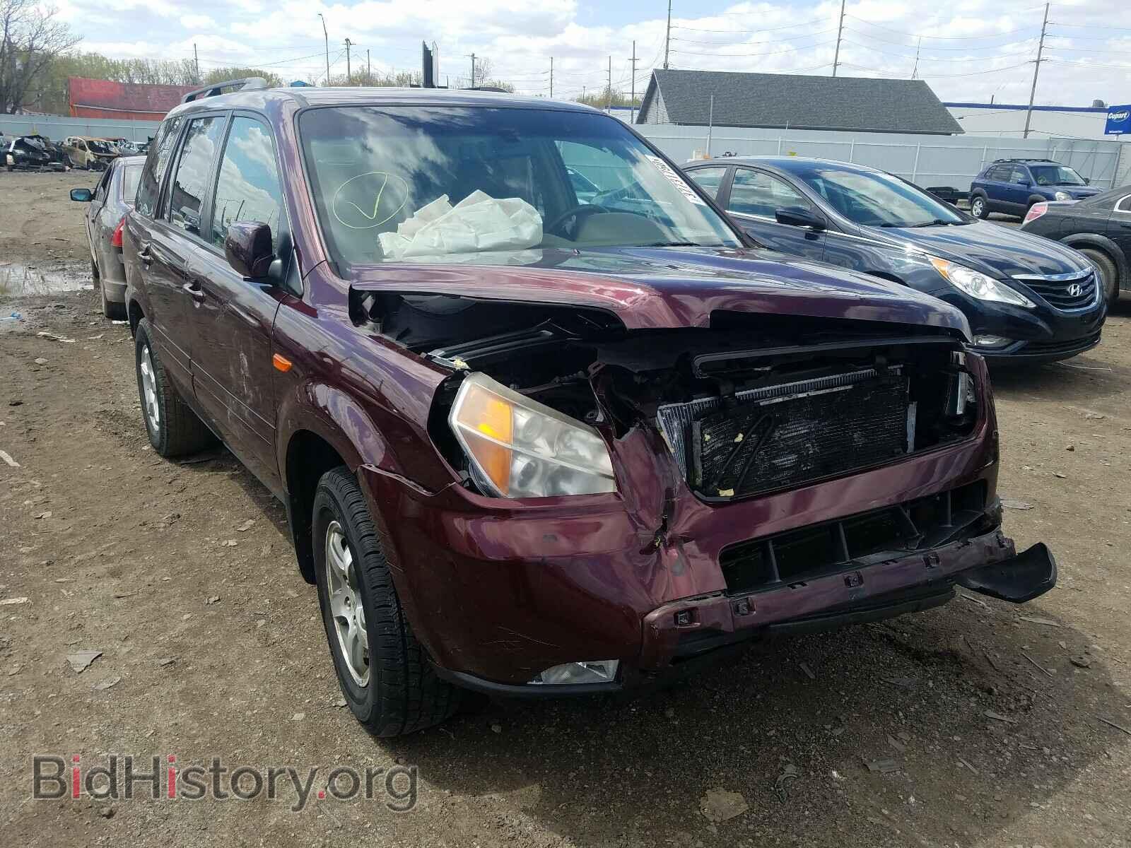 Фотография 5FNYF28677B029514 - HONDA PILOT 2007