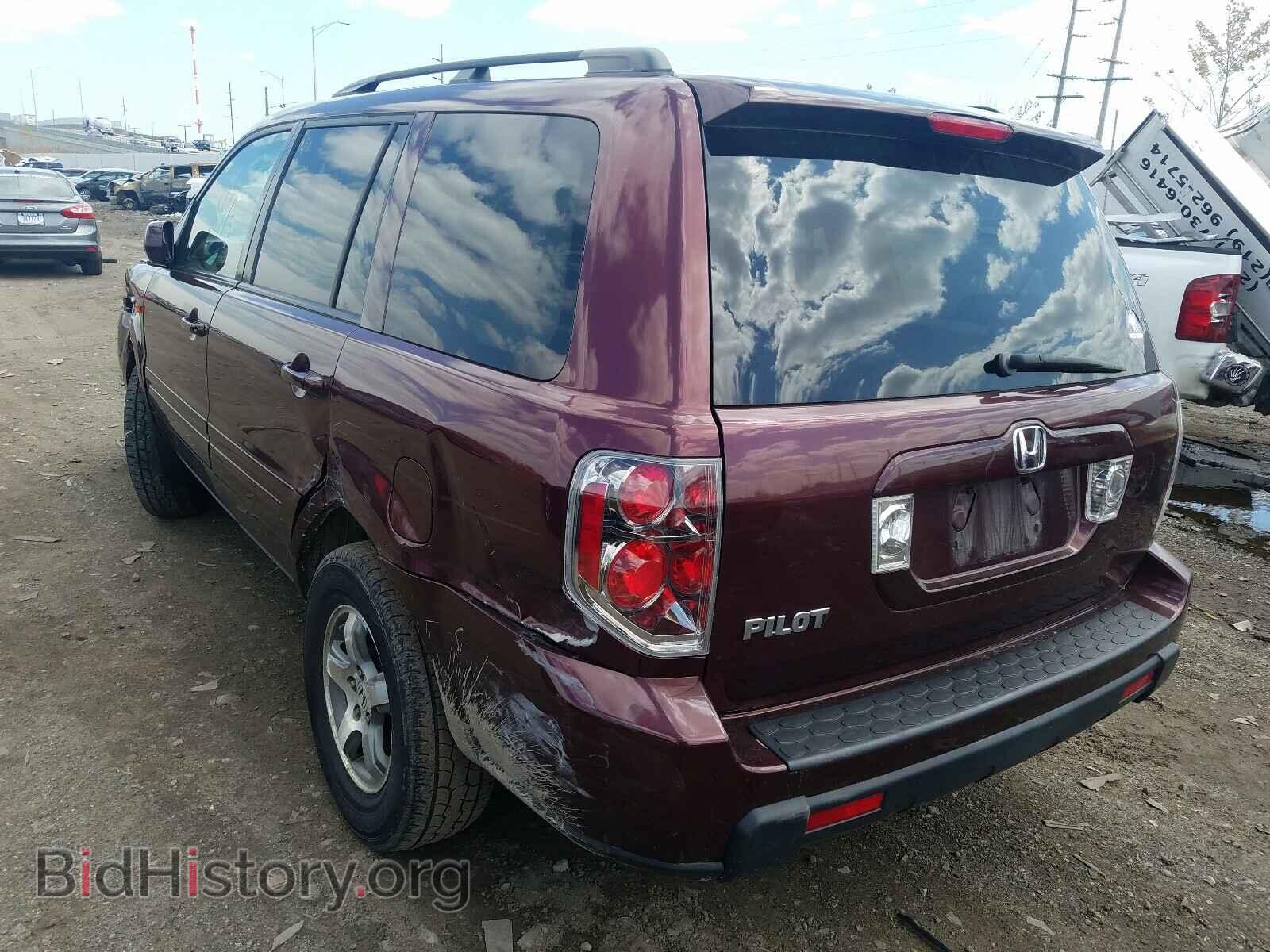 2007 HONDA PILOT - VIN: 5FNYF28677B029514 - Фото 3