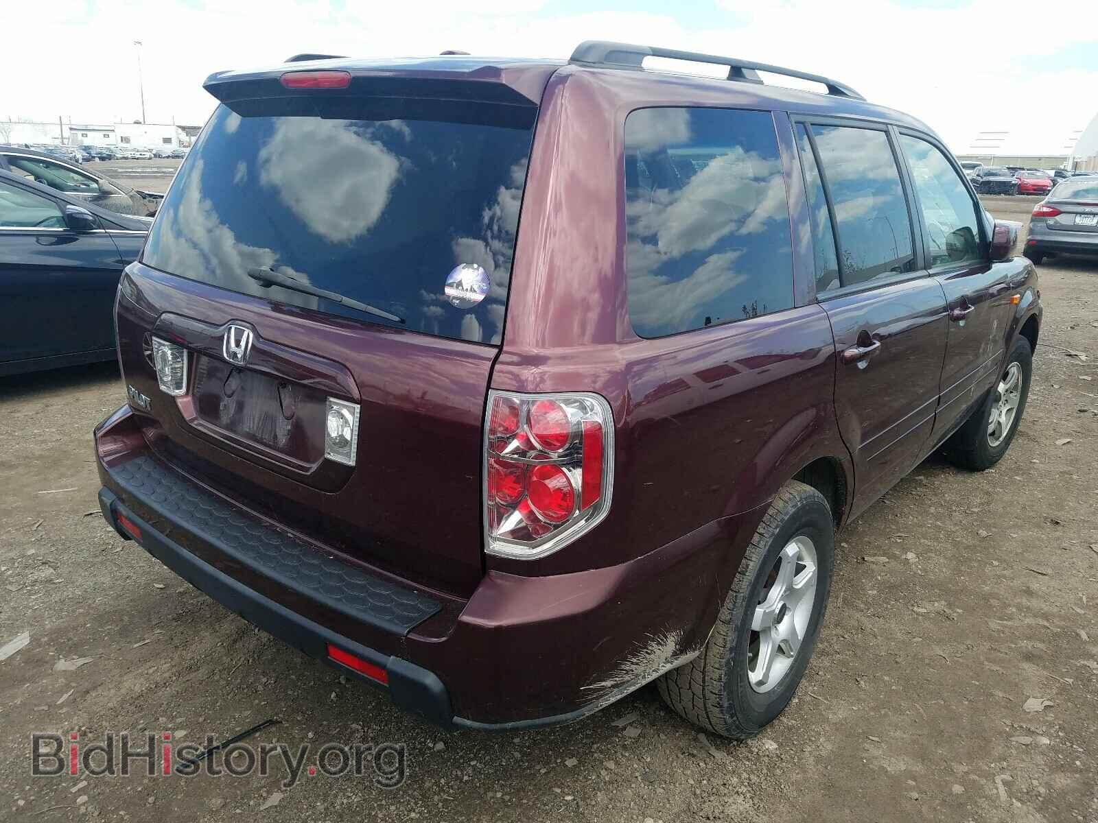 2007 HONDA PILOT - VIN: 5FNYF28677B029514 - Фото 4