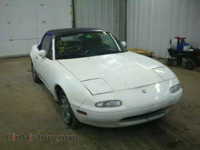 1990 Mazda MIATA MX-5 Miata, белый — VIN JM1NA3512L0126838, Copart