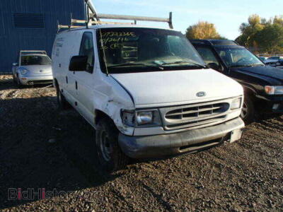 1998 Ford ECONOLINE, белый — VIN 1FTRE1427WHC00913, Copart