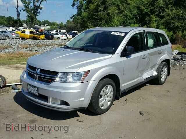 2014 DODGE JOURNEY - VIN: 3C4PDCAB6ET134512 - Фото 2