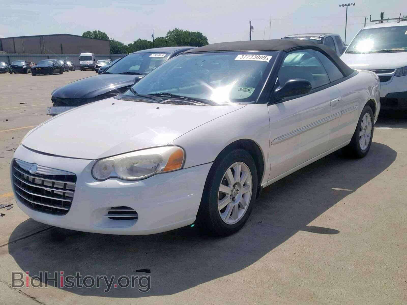 2005 CHRYSLER SEBRING - VIN: 1C3EL75R35N516574 - Фото 2