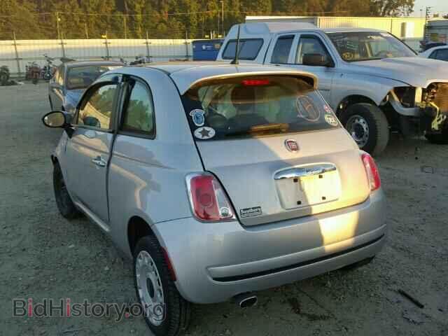 2013 FIAT 500 - VIN: 3C3CFFAR2DT691945 - Фото 3