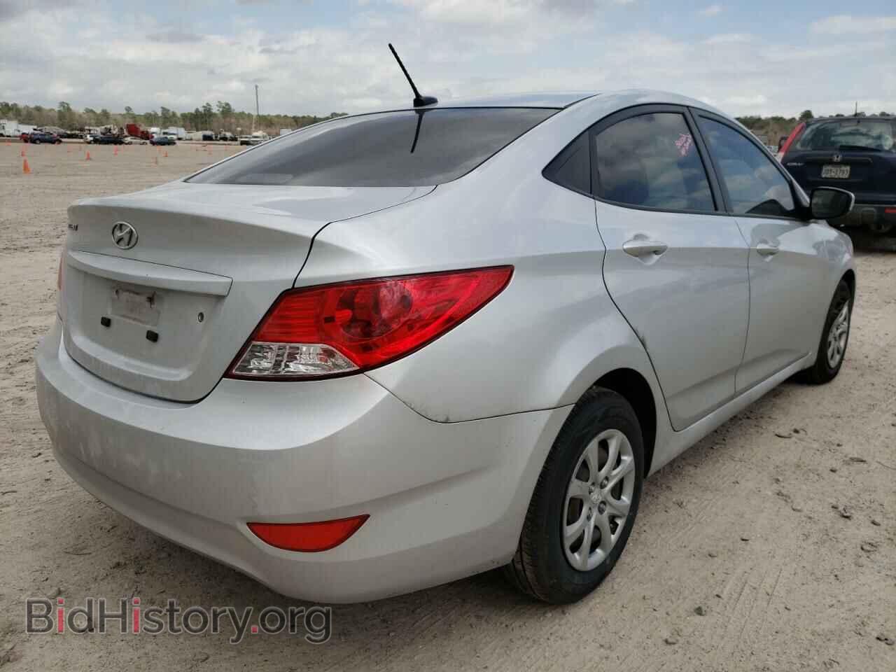 2014 HYUNDAI ACCENT - VIN: KMHCT4AE3EU616549 - Фото 4