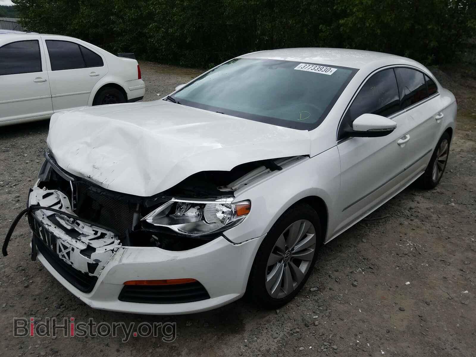 2012 VOLKSWAGEN CC - VIN: WVWMP7AN1CE531991 - Фото 2