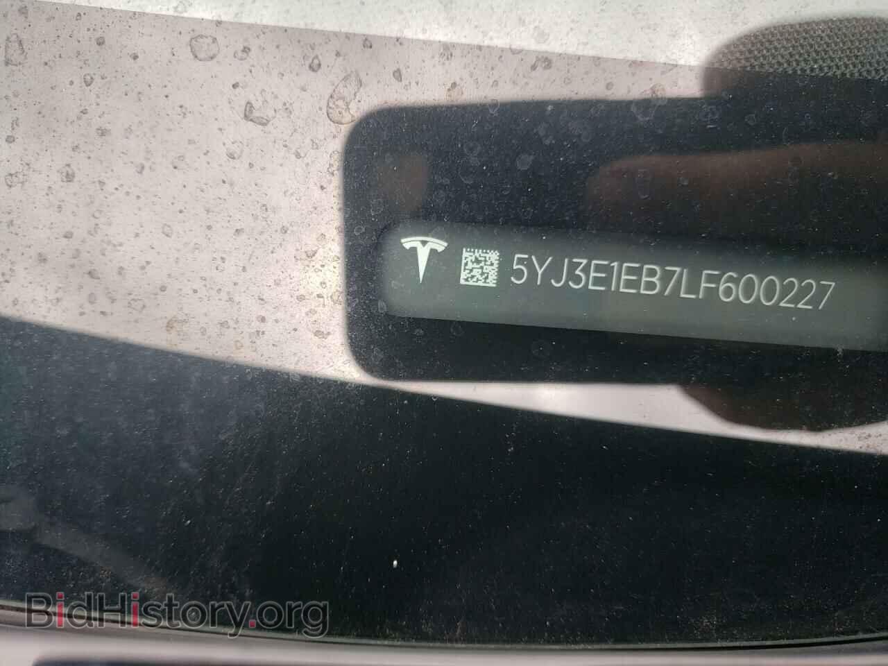 2020 TESLA MODEL 3 - VIN: 5YJ3E1EB7LF600227 - Фото 12