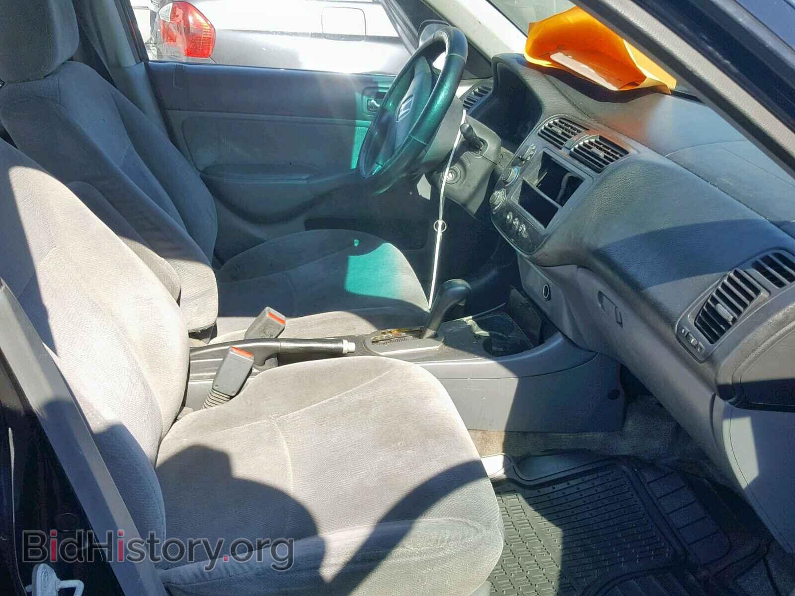 2002 HONDA CIVIC LX - VIN: 2HGES16632H533025 - Фото 5