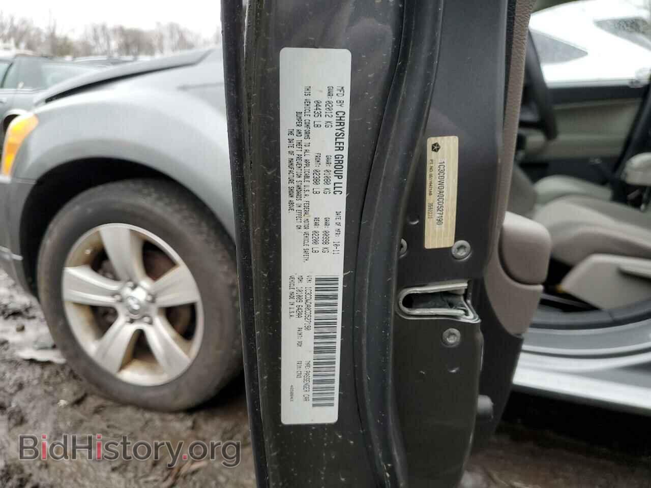 2012 DODGE CALIBER - VIN: 1C3CDWDA0CD527190 - Photo 12