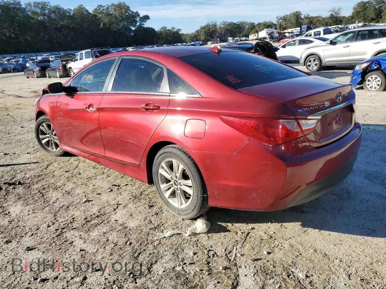 2014 HYUNDAI SONATA - VIN: 5NPEB4AC5EH888450 - Фото 2