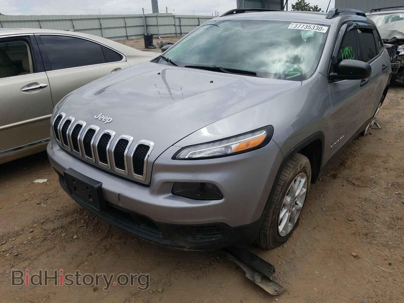 2015 JEEP CHEROKEE - VIN: 1C4PJMAB2FW667953 - Фото 2