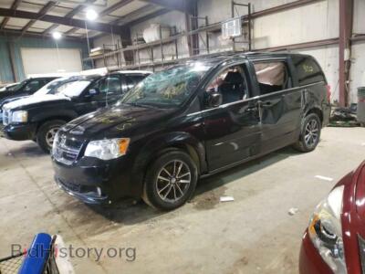 2017 Dodge CARAVAN Grand Cara, black — VIN 2C4RDGCG6HR761856, Copart