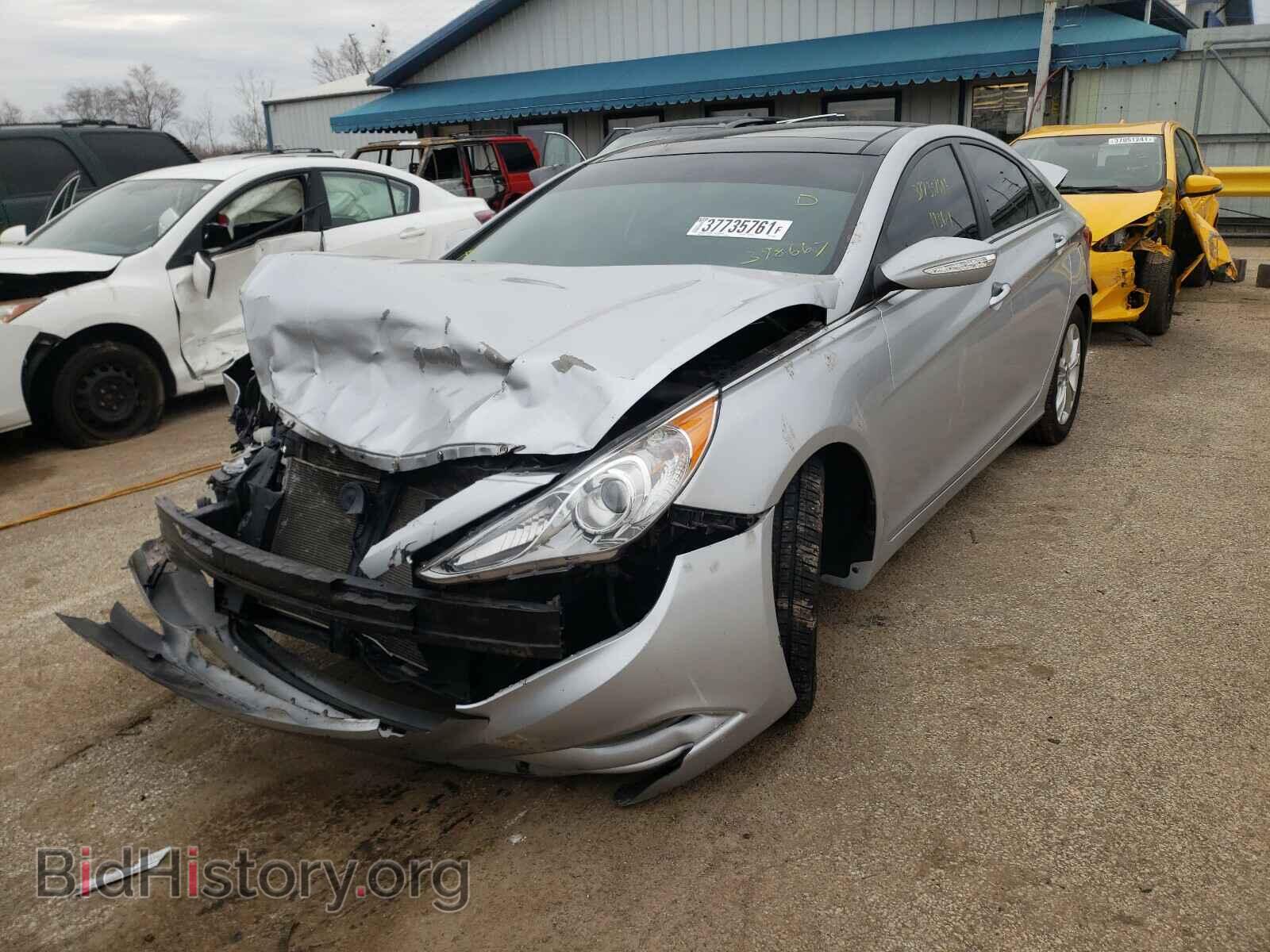 2012 HYUNDAI SONATA - VIN: 5NPEC4AC9CH398667 - Фото 2