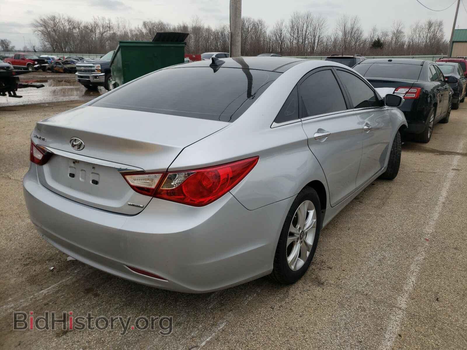 2012 HYUNDAI SONATA - VIN: 5NPEC4AC9CH398667 - Фото 4