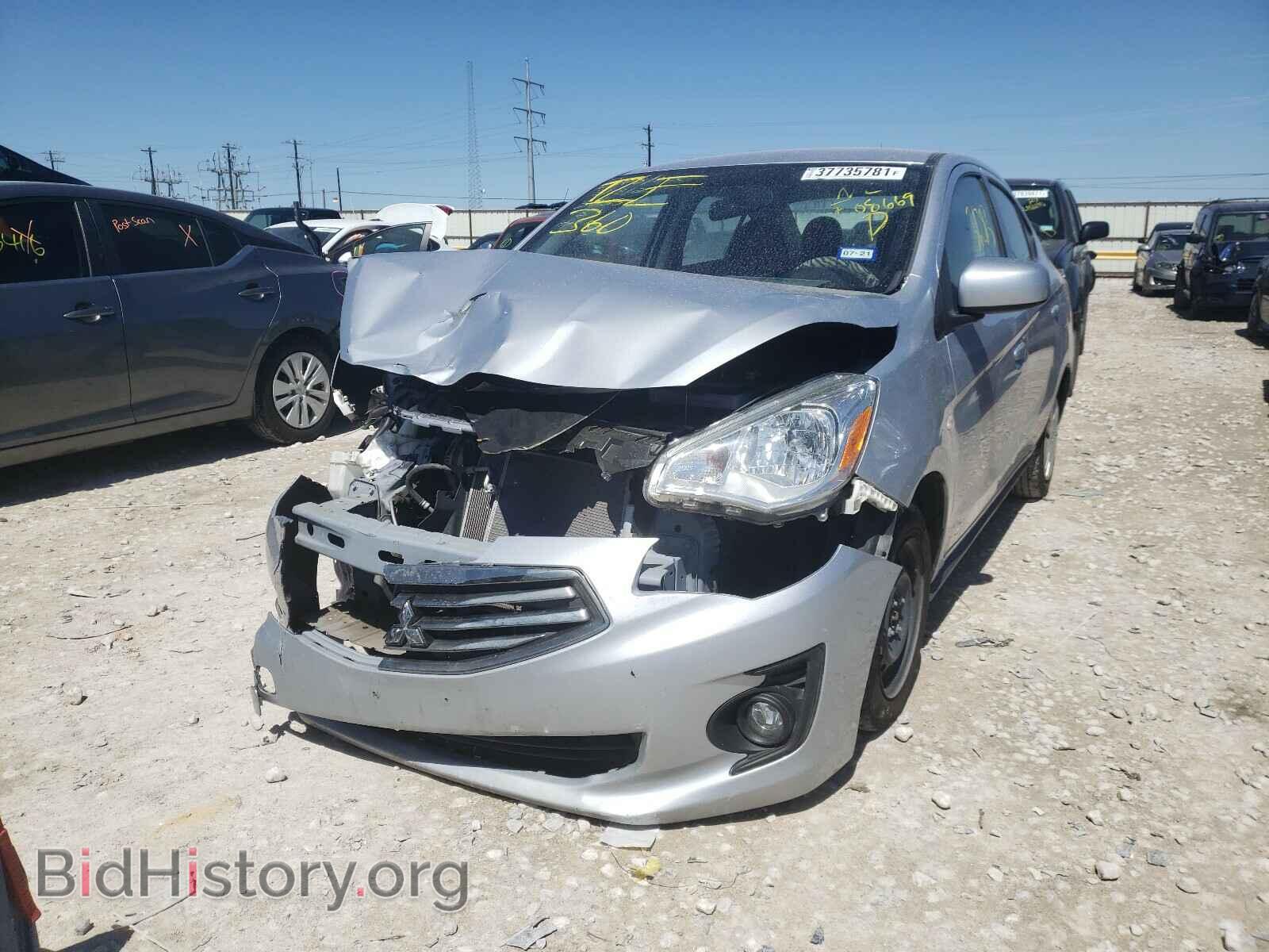 2019 MITSUBISHI MIRAGE - VIN: ML32F3FJ8KHF08669 - Фото 2