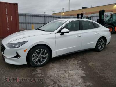 2021 Hyundai SONATA Sonata SE, белый — VIN 5NPEG4JA2MH126062, Copart