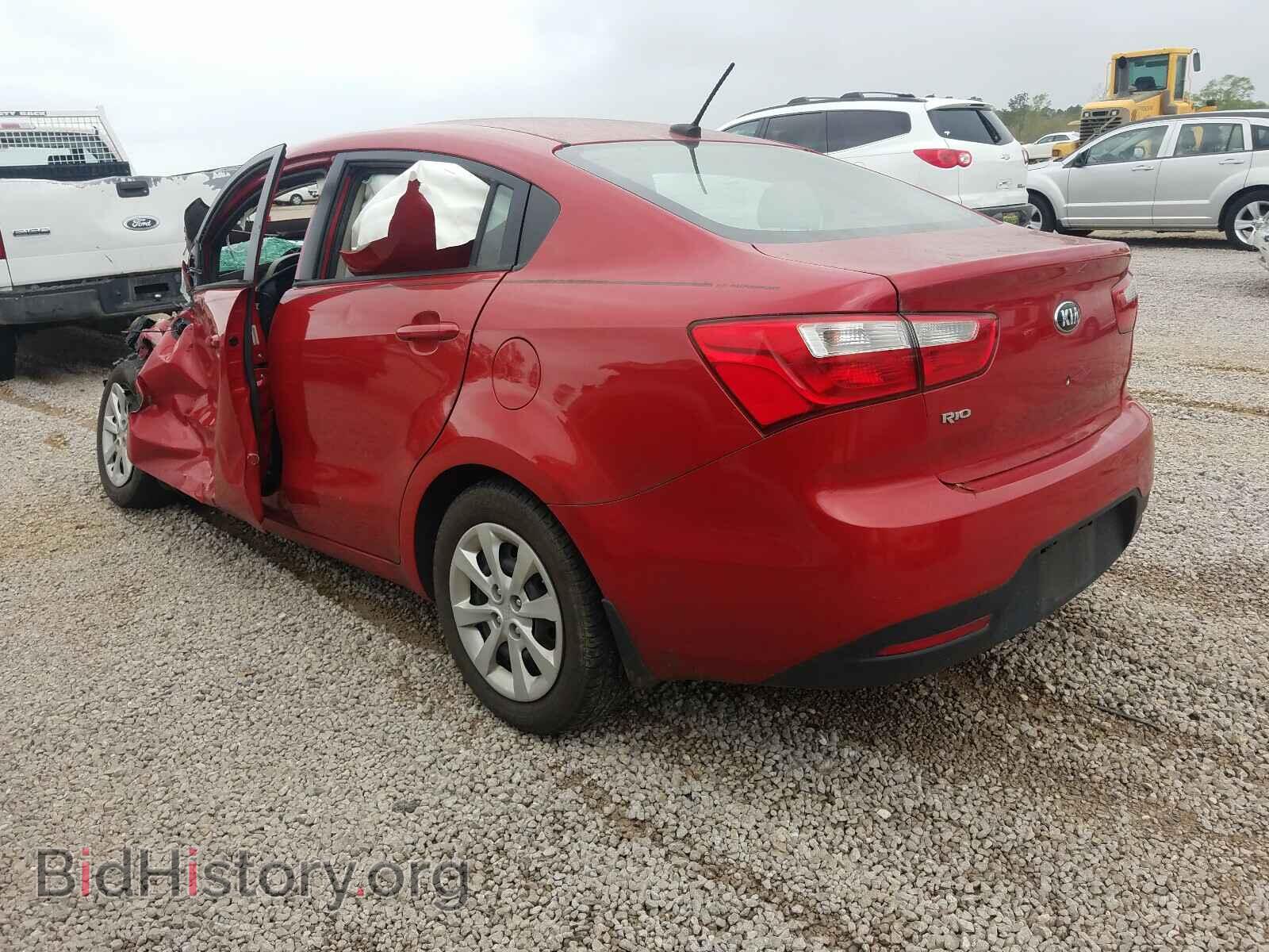 2014 KIA RIO - VIN: KNADM4A38E6414196 - Фото 3