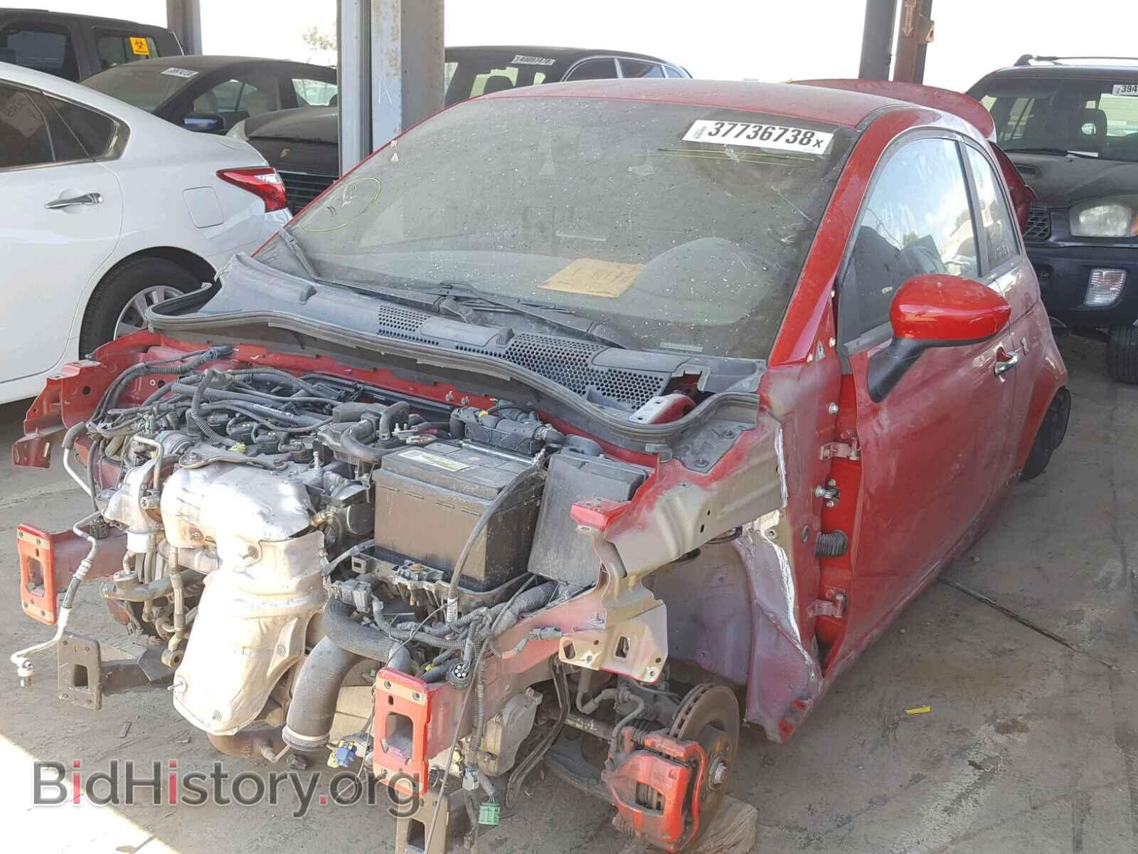 2012 FIAT 500 - VIN: 3C3CFFFH6CT351941 - Фото 2