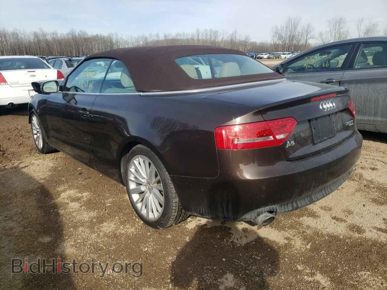 2012 AUDI A5 - VIN: WAULFAFH0CN007789 - Фото 3