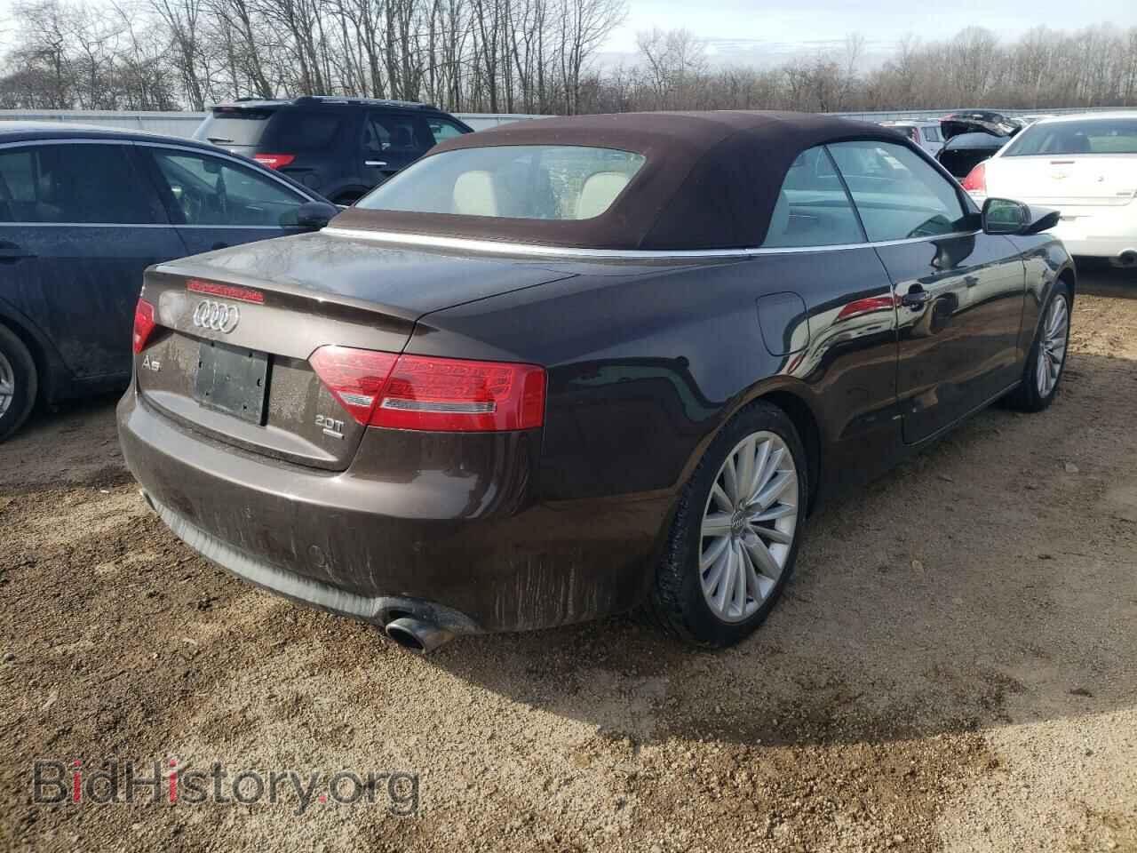 2012 AUDI A5 - VIN: WAULFAFH0CN007789 - Фото 4