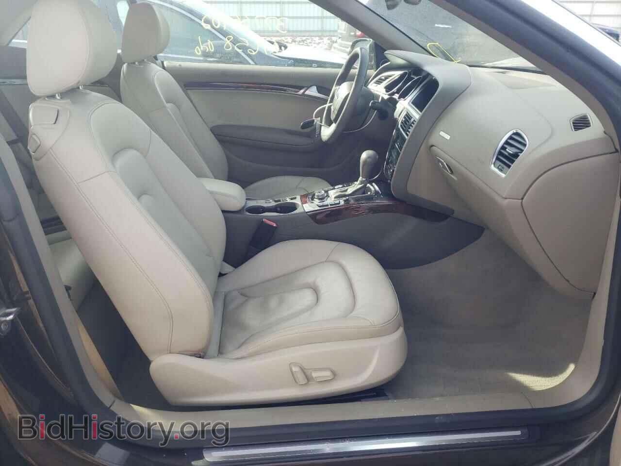 2012 AUDI A5 - VIN: WAULFAFH0CN007789 - Фото 5