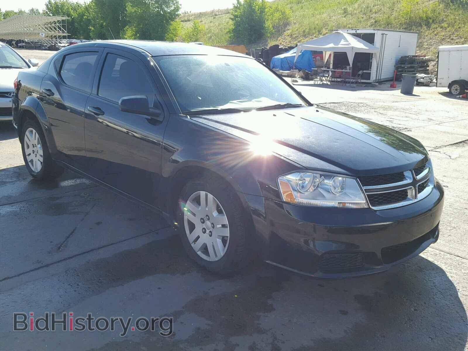 Фотография 1C3CDZAB7EN155648 - DODGE AVENGER 2014
