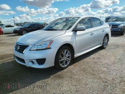 2013 Nissan SENTRA Sentra S, silver — VIN 3N1AB7AP7DL662303, Copart