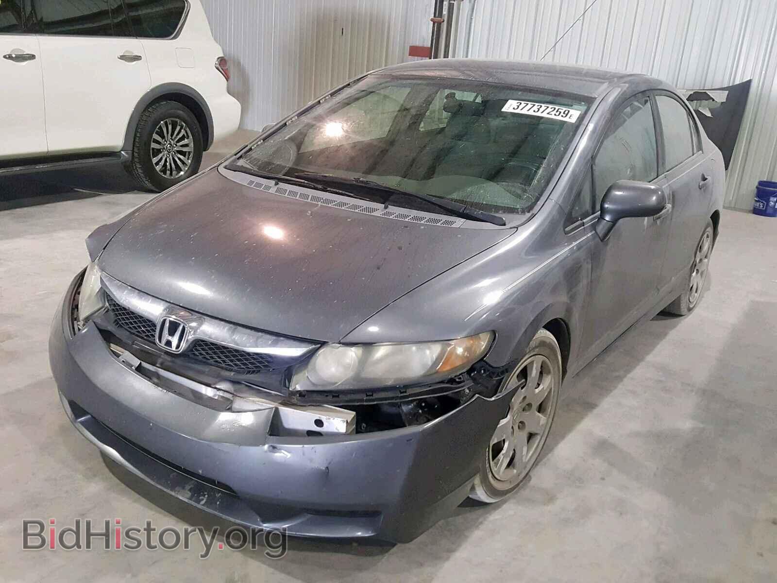 2009 HONDA CIVIC LX - VIN: 1HGFA16589L017626 - Фото 2