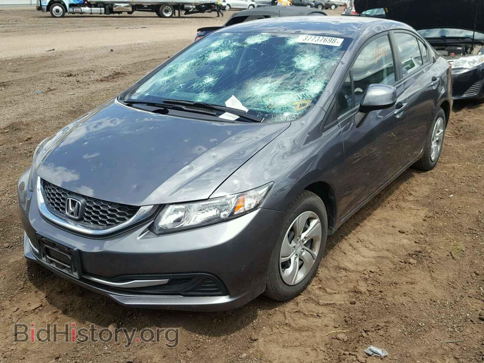 2013 HONDA CIVIC - VIN: 2HGFB2F5XDH574790 - Фото 2