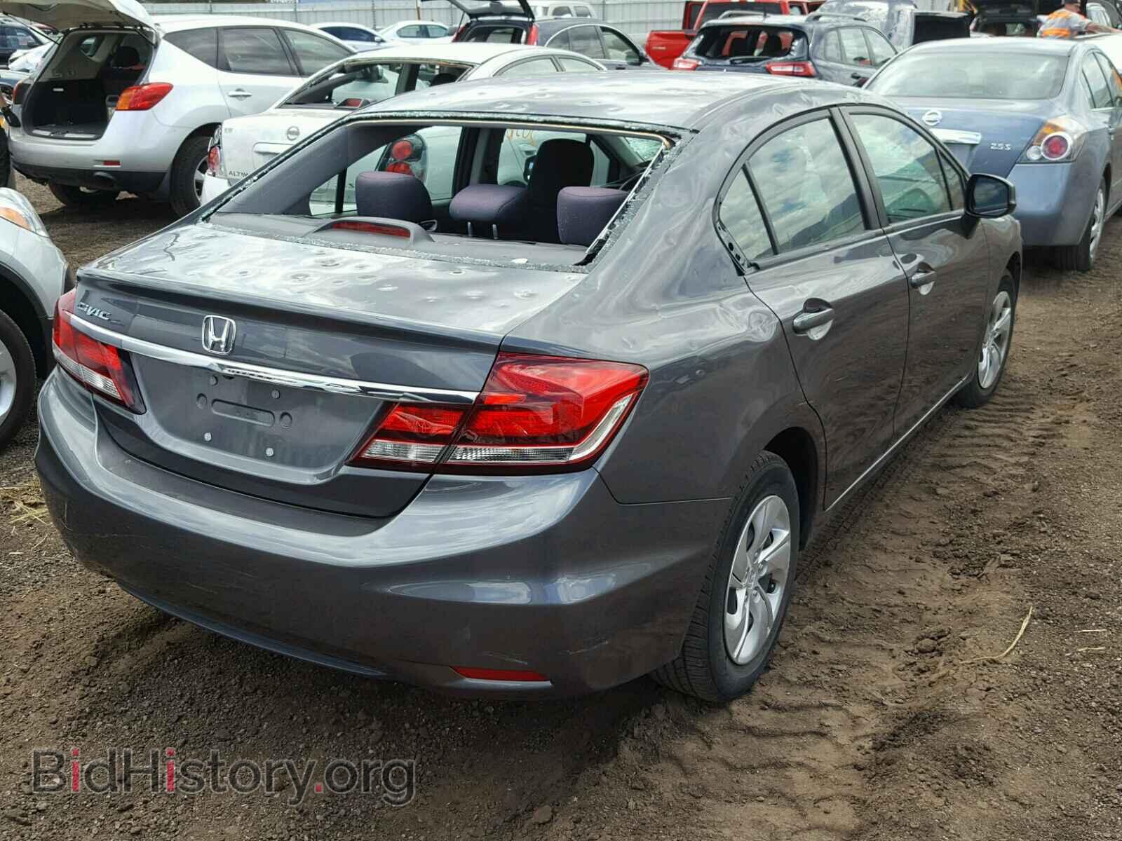 2013 HONDA CIVIC - VIN: 2HGFB2F5XDH574790 - Фото 4