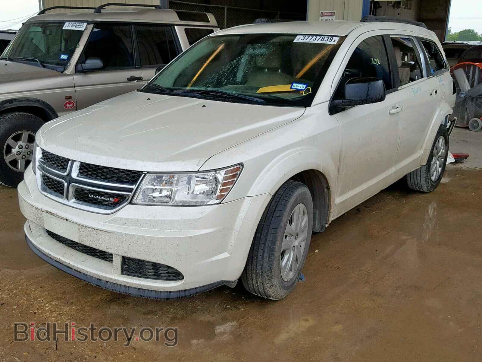 2016 DODGE JOURNEY SE - VIN: 3C4PDCAB2GT238899 - Фото 2