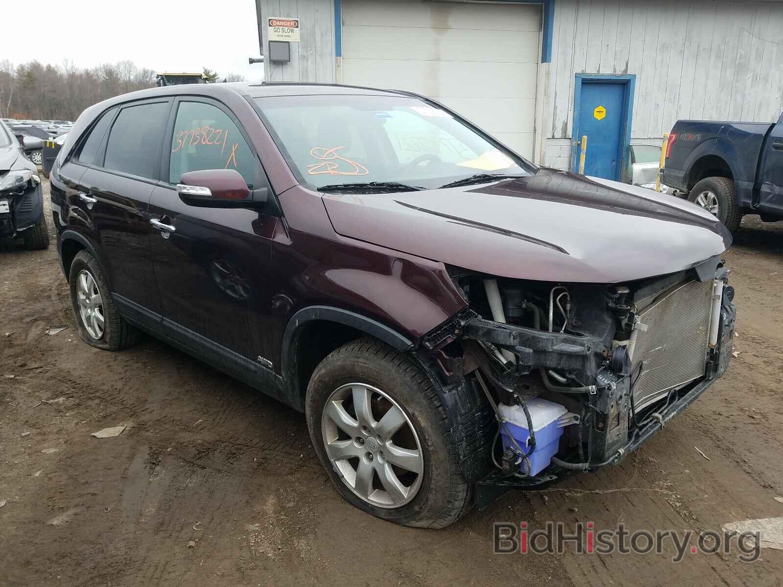 Photo 5XYKTCA10BG173975 - KIA SORENTO 2011