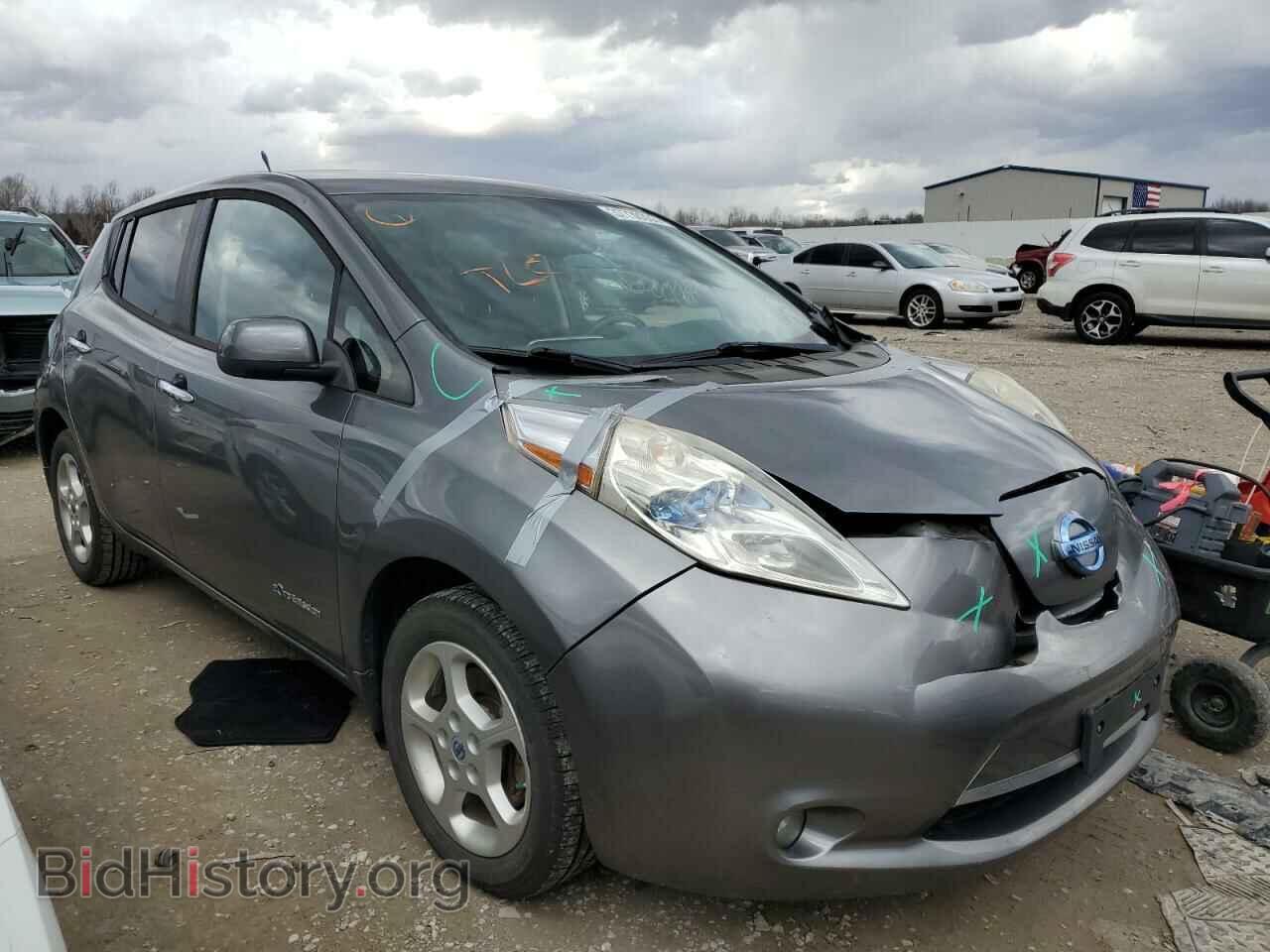 2014 NISSAN LEAF - VIN: 1N4AZ0CP7EC336257 - Фото 4