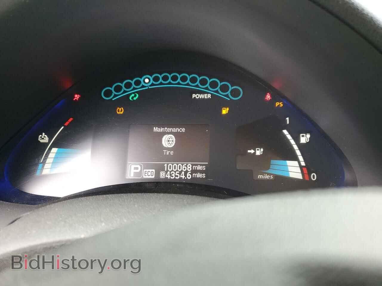 2014 NISSAN LEAF - VIN: 1N4AZ0CP7EC336257 - Фото 9