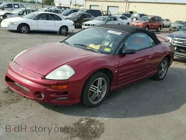 2003 MITSUBISHI ECLIPSE - VIN: 4A3AE75H23E014371 - Photo 2