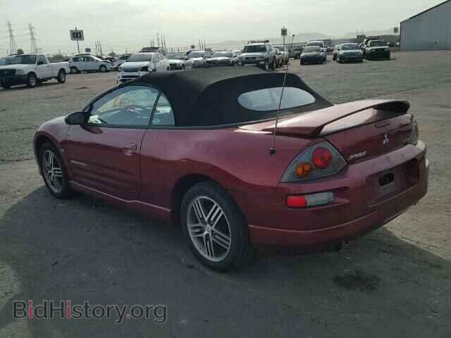 2003 MITSUBISHI ECLIPSE - VIN: 4A3AE75H23E014371 - Photo 3