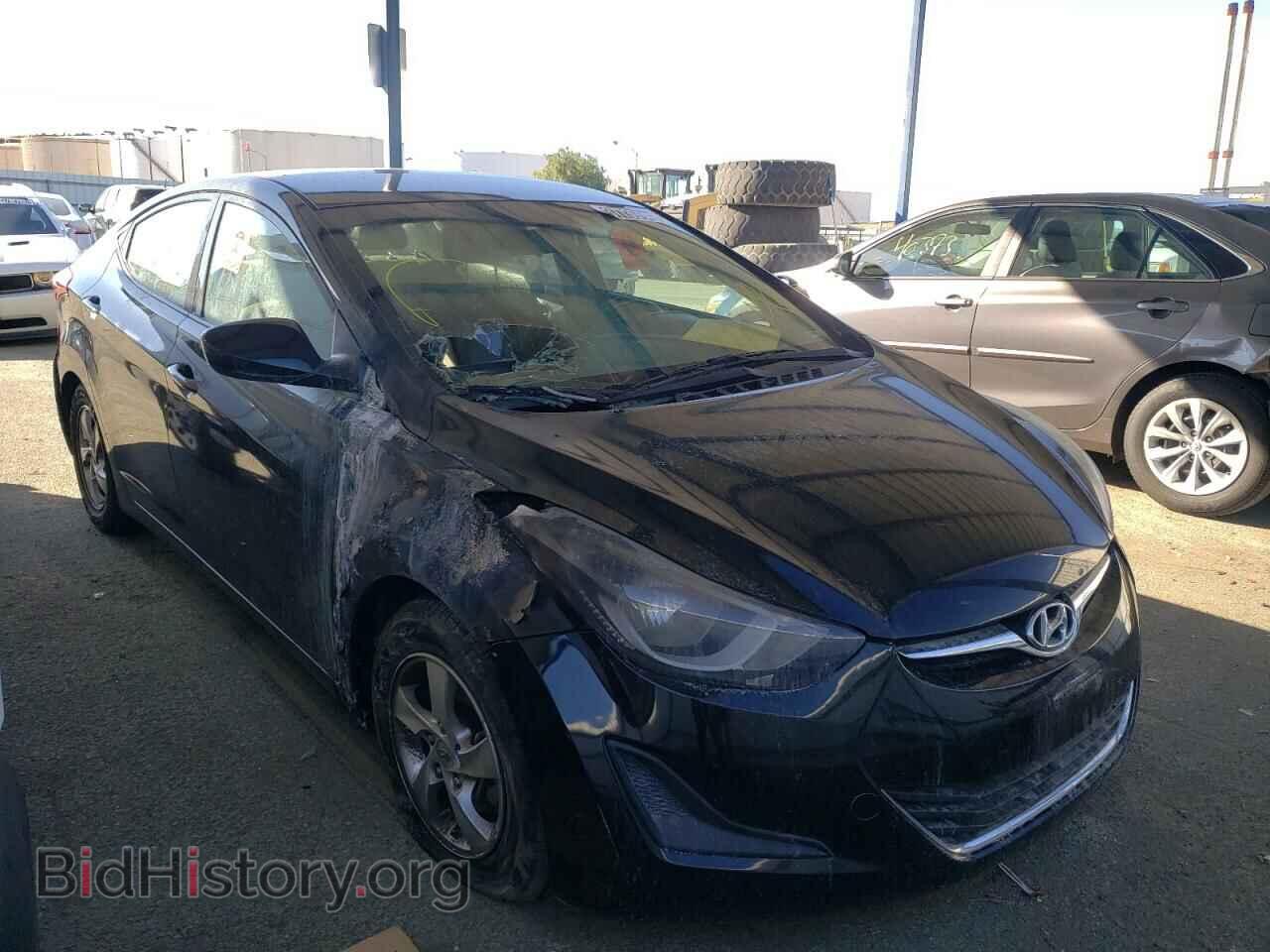 Фотография KMHDH4AE7EU216936 - HYUNDAI ELANTRA 2014