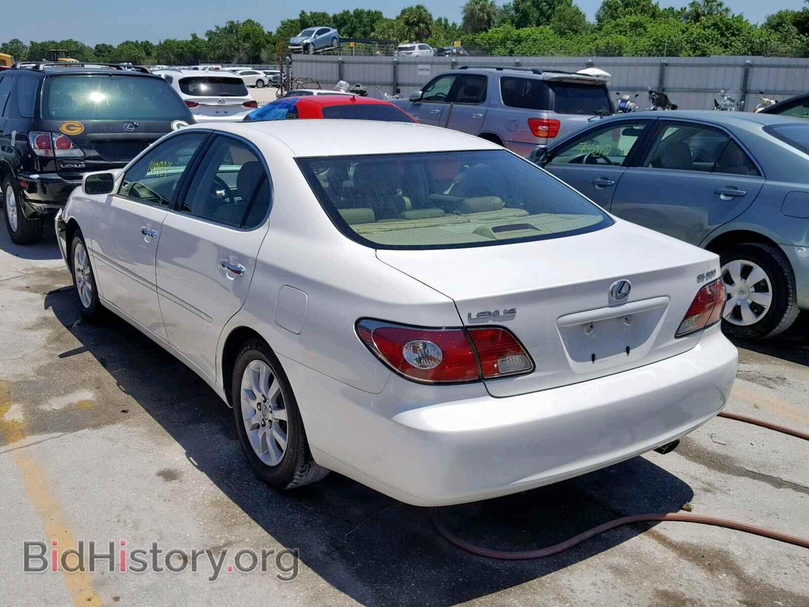 2003 LEXUS ES300 - VIN: JTHBF30G436007152 - Фото 3