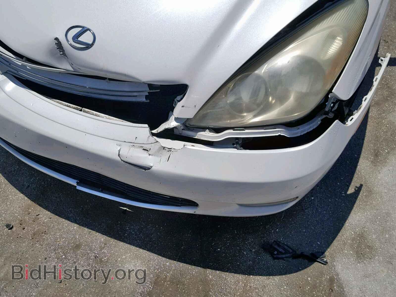2003 LEXUS ES300 - VIN: JTHBF30G436007152 - Фото 9