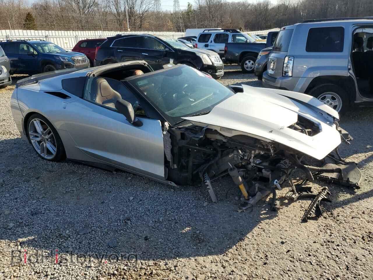 2014 CHEVROLET CORVETTE - VIN: 1G1YD2D75E5105307 - Фото 4