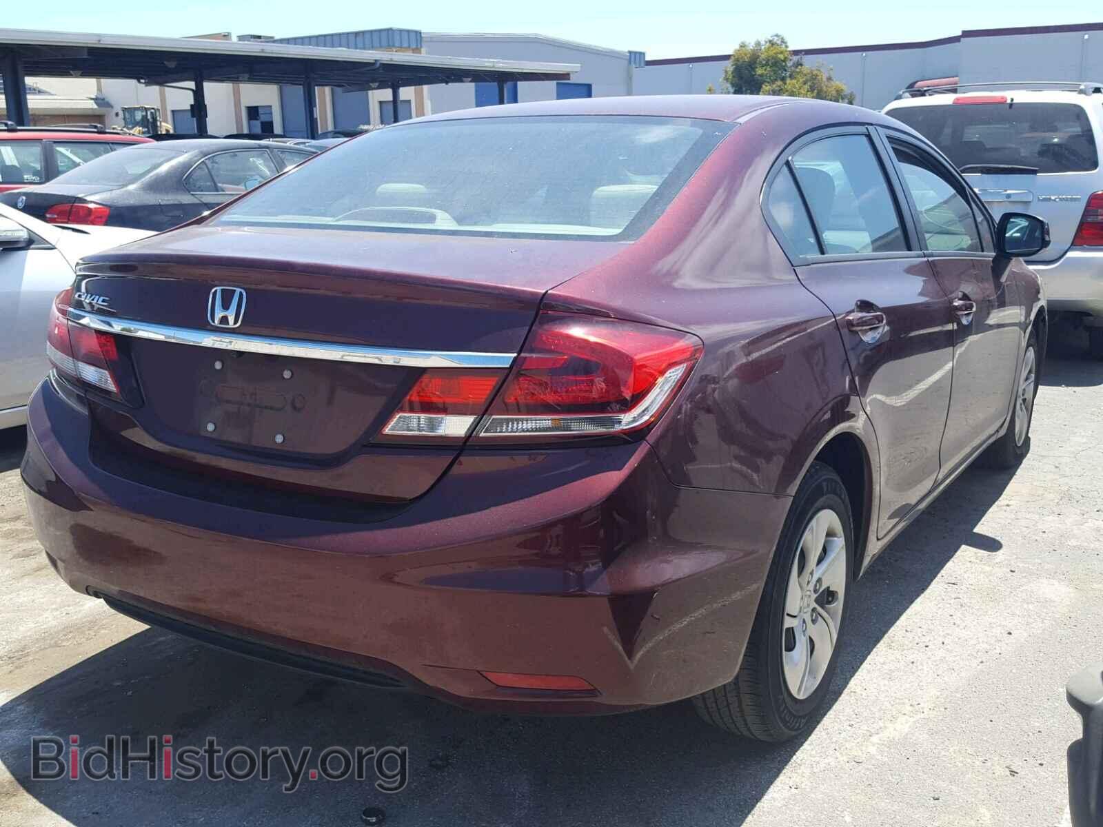 2013 HONDA CIVIC - VIN: 19XFB2F58DE263353 - Фото 4