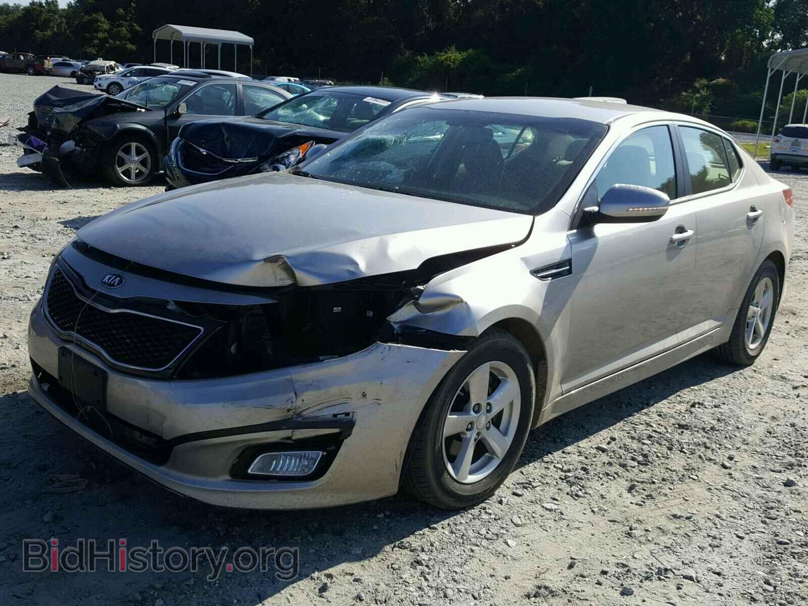 2014 KIA OPTIMA - VIN: KNAGM4A76E5471924 - Фото 2